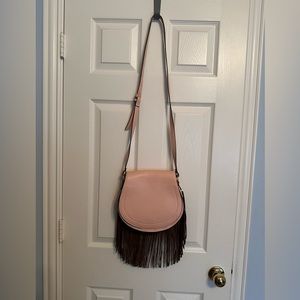 Purse with fringe